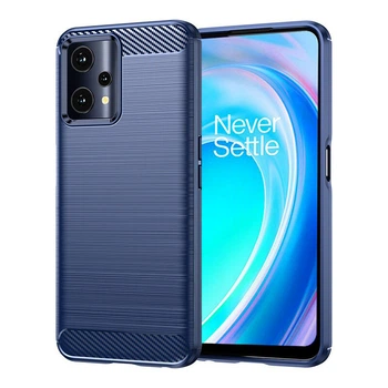 Чохол Lenuo Carbon Fiber для OnePlus Nord CE 2 Lite 5G Navy Blue