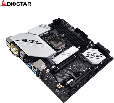 Материнская плата Biostar B560M-SILVER (s1200, Intel B560, PCI-Ex16)