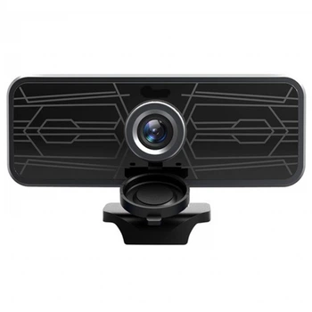 Веб-камера Gemix T16, 2Mp, 1920x1080/30fps, микрофон, USB 2.0, фиксированный фокус, 1.5м, многофункциональный зажим Black