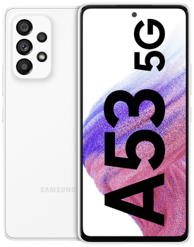 Смартфон Samsung Galaxy A53 5G 6/128Gb SM-A536E Awesome White (UA-UCRF) Seller Refurbished