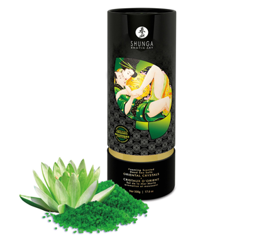 Сіль Мертвого моря для ванни Shunga Oriental Crystals Bath Salts ORGANIC - Lotus Flower 500 г (SO5964)