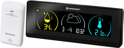 Метеостанция Bresser Colour Temeo Life Black