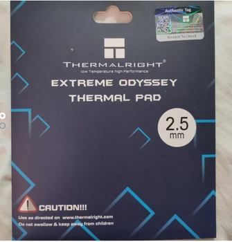 Термопрокладка Thermalright Odyssey Thermal Pad 120x120x2.5 мм 12.8 W/mK