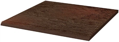 Ступінь Paradyz Semir 30x30 Brown структурний
