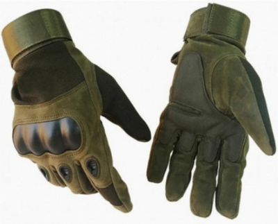 Рукавички Тактичні із Закритими Пальцями Зелений Clefers Tactical GLFR розмір L - Військові Осінньо-Зимові (5002113)