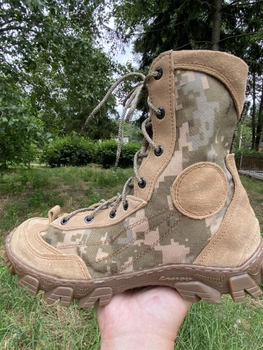 Кєди літні тактичні полегшені, взуття для військових KROK KТ1 37 розмір, хакі, 02.37