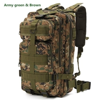 Тактический военный рюкзак Abrams 30 л, пиксель (Б17-004)