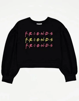 Свитшот черный Friends George 104-110см (40006342)