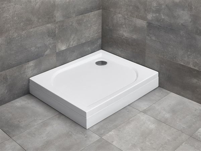 Душовий піддон RADAWAY Delos D 80x75 з панеллю правий 4D87514-03R