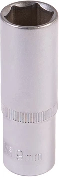 Головка торцевая 6-гранная удлиненная MASTERTOOL ½" 19 мм L 78 мм CrV 78-0519