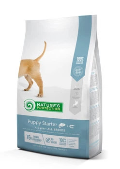 Сухой корм Nature's Protection Care Puppy Starter All Breeds для щенков всех пород с лососем 2 кг (арт NPS45722)