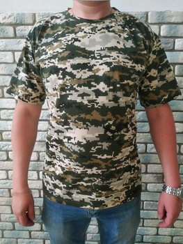 Літня військова тактична футболка 54 Піксель