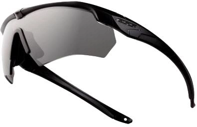 Очки защитные баллистические ESS Crossbow One Black With Smoke Gray Lense (2000980566372)
