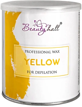 Воск для депиляции Beautyhall Yellow натуральный в банке 800 мл (BH_YE800) (5200384214252)