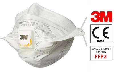 Респіратор 3M VFlex 9162E ступінь захисту FFP2