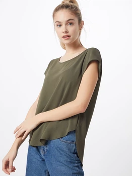 Блуза Only 15142784 S (96439S) Зеленый