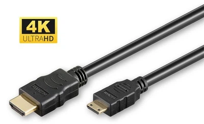 Кабель MicroConnect HDMI 1.4 Type A — HDMI Mini Type C, 2 м (HDM1919C2)