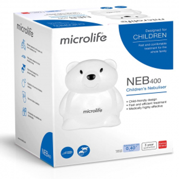 Інгалятор (небулайзер) Microlife NEB 400 для дітей компресорна гарантія 5 років