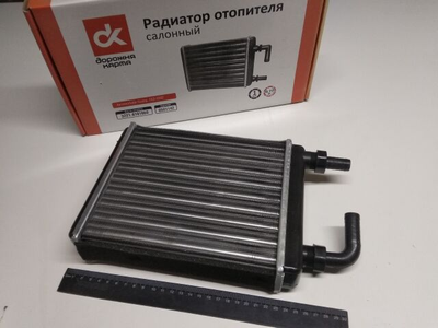 Радіатор обігрівача ГАЗ 3302 (в салон) алюм., "Дорожня карта"