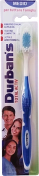 Зубна щітка Durban's Актив Середня жорсткість Синя (8008970005133-blue)