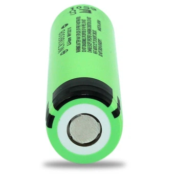 Аккумулятор без защиты 1шт Panasonic NCR18650B 3400 mAh 18650 Li-ion 8А плоский плюс (667214123) Зеленый