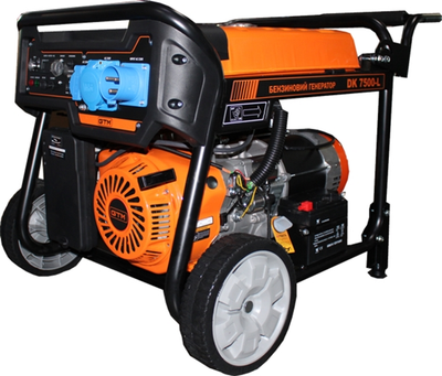Бензиновий генератор з вбудованим ATS GTM DK7500-L 7/7.5 кВт електричний пуск