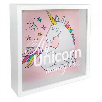 Деревянная копилка для денег My Unicorn Money Box Еединорог