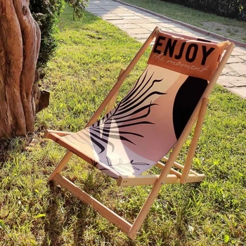 Шезлонг складной Enjoy the moment
