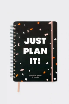 Планер Memos Just plan it (Черный)