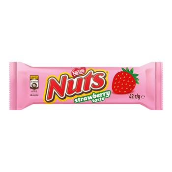 Батончик Nuts Strawberry 42 г (8593893780576)