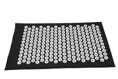 Массажный коврик 40 см * 65 см Пранамат/Аппликатор Кузнецова/ "Universal Lux" Супер мягкий,черный,LM акупунктурный,игольчатый