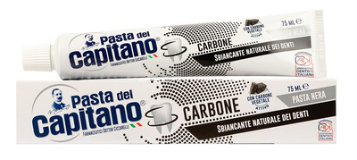 Зубная паста Pasta Del Capitano Dentifricio Carbone 75 мл