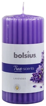 Свеча ароматическая ребристая лаванда Bolsius 60/120-79 EE TS LAV