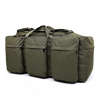 Велика тактична сумка-рюкзак на 90 літрів BT1-90 олива