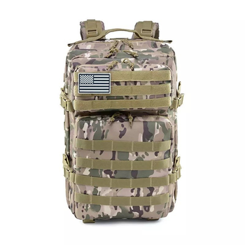 Рюкзак тактичний ANH 45л Камуфляж Мультикам Military Tactical Backpack 40\50