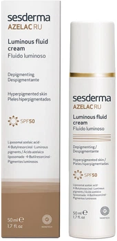 Емульсія для обличчя Sesderma Azelac Spf 50 освітлююча 50 мл (8429979432933)