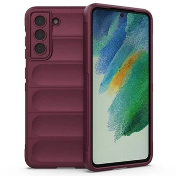 Силиконовый (TPU) чехол Deexe Terra Case для Samsung Galaxy S21 FE (G990) - Wine Red