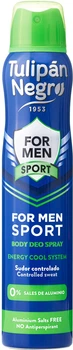 Dezodorant w sprayu Tulipan Negro For Men Sport 200 ml (8410751031178)