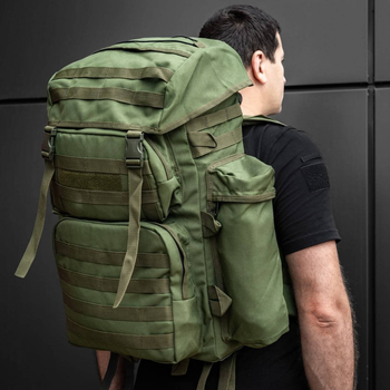 Тактический водонепроницаемый рюкзак HIMARS Tactical waterproof backpack темно-зеленый