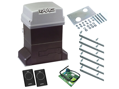 Автоматика для откатных ворот FAAC 746 ER KIT (створка до 600 кг.) Без аксессуаров, 2 шт., 6 м