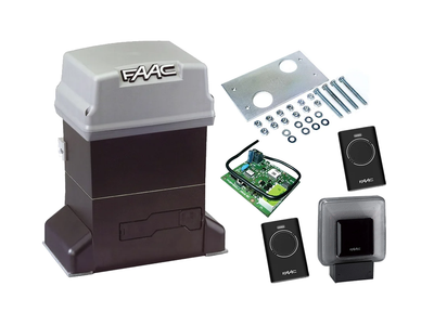 Автоматика для откатных ворот FAAC 746 ER KIT (створка до 600 кг.) Сигнальная лампа, 2 шт., Без зубчатой рейки