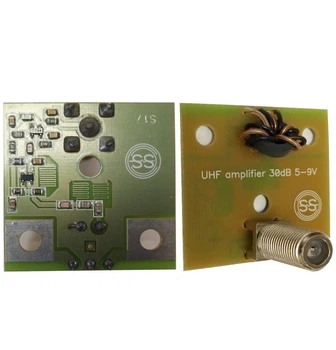 Усилитель антенный цифрового эфирного телевидения uhf amplifier 30 db 5 со штекером