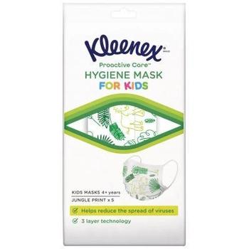 Захисна маска для обличчя Kleenex для дітей 5 шт (5029053576084)