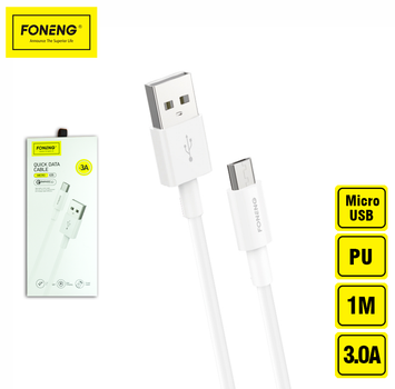 Зарядный кабель PU BOX FONENG Micro-USB