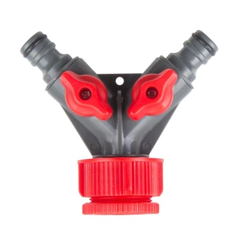 Переходник распределитель с 2-мя кранами 3/4"- 1" PROLINE 99243