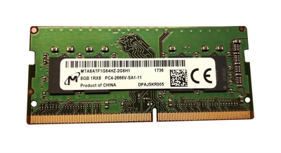 Пам'ять Micron 8 GB SO-DIMM DDR4 2666 MHz (MTA8ATF1G64HZ-2G6H1)