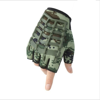 Перчатки тактические RUIN HAWK в стиле милитари камуфляж XL 03283