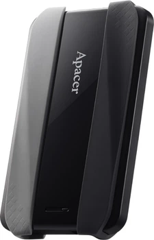 Зовнішній жорсткий диск Apacer AC533 1TB Ударостійкий Чорний