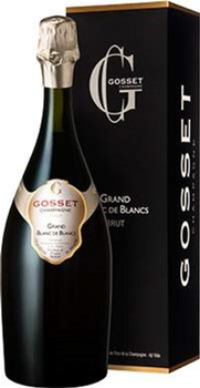 Вино ігристе Gosset Grand Blanc de Blancs Brut Gosset біле брют 0.75 л 12% (3353210057164_3353212058534)