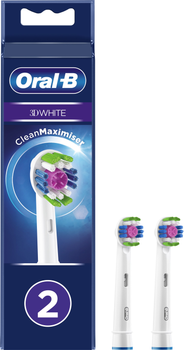 Насадки до зубної щітки Oral-B 3D White, 2 шт (4210201351511) Poland